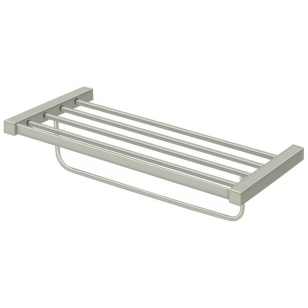 Deltana ZA2024-15 24" Hotel Shelf with Bracket Satin Nickel