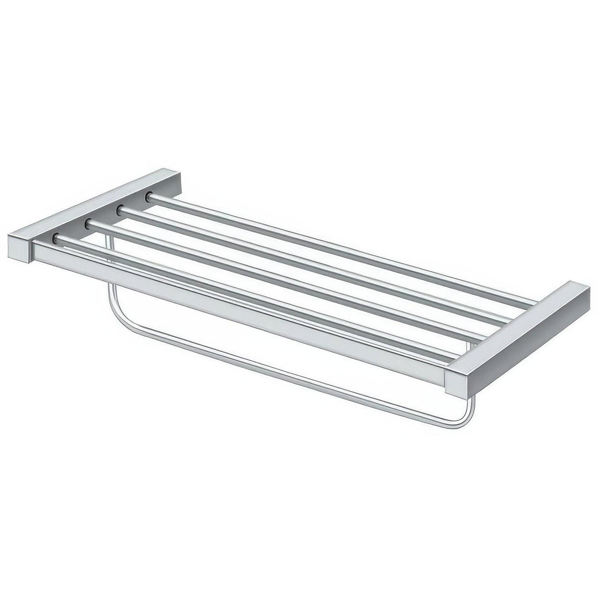 Deltana ZA2024-26 24" Hotel Shelf with Bracket Chrome