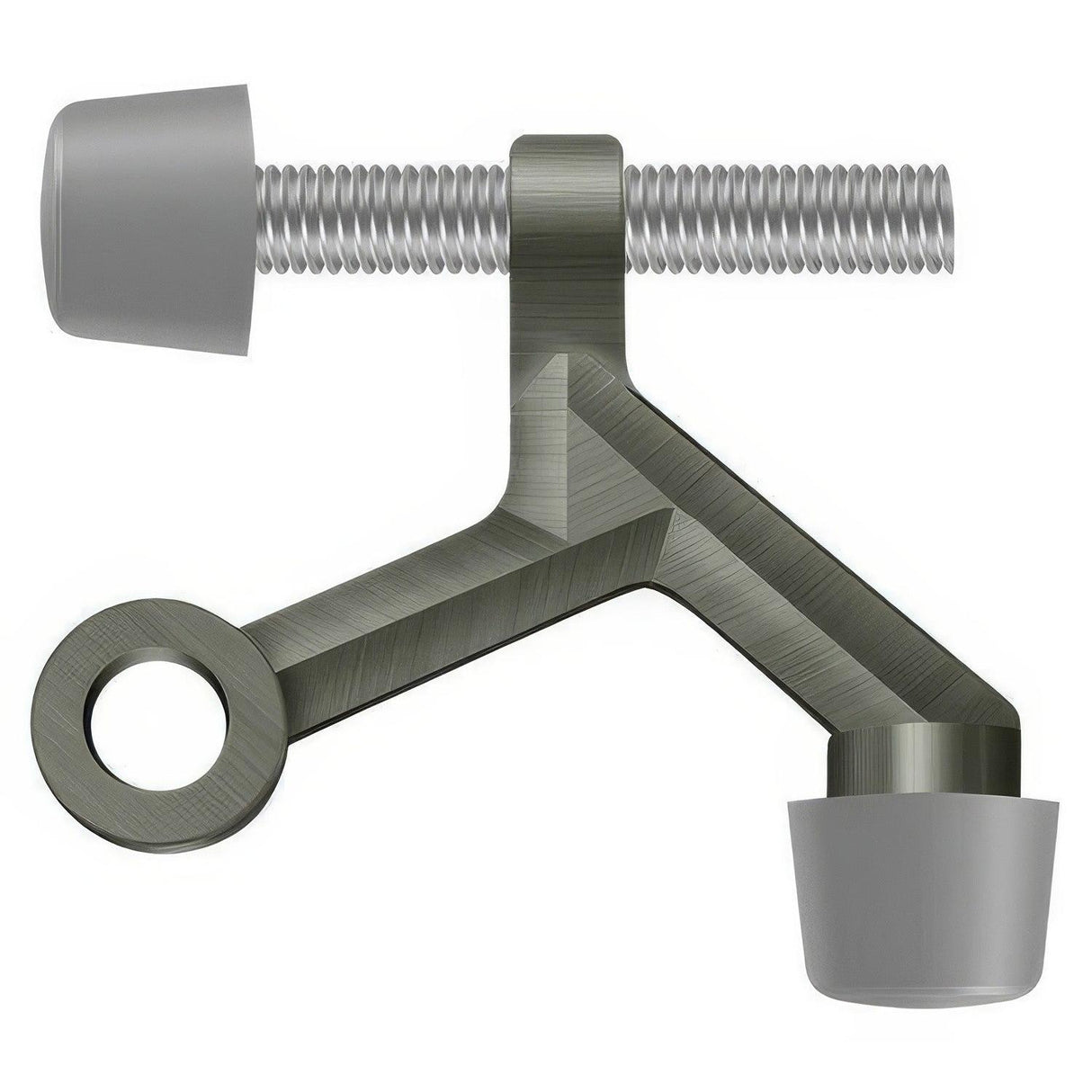Deltana ZHP70U15A ZHP70 Adjustable Hinge Mounted Door Stop Antique Nickel