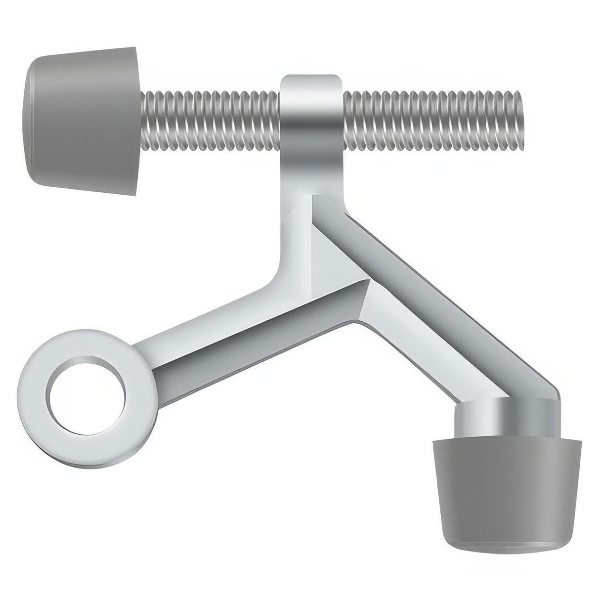 Deltana ZHP70U26 ZHP70 Adjustable Hinge Mounted Door Stop Chrome