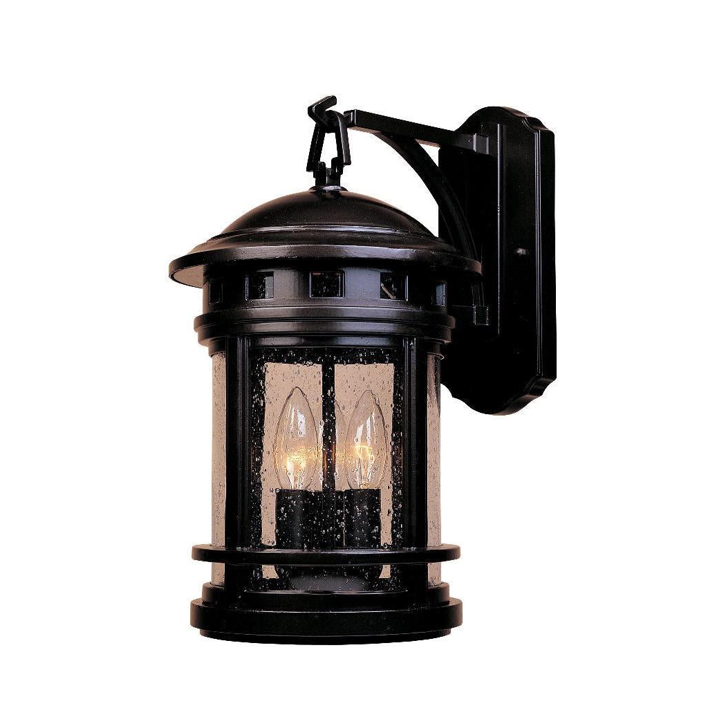 Designers Fountain 2381-ORB Sedona 3 Light Cast Aluminum Wall Lantern Oil Rubbed Bronze