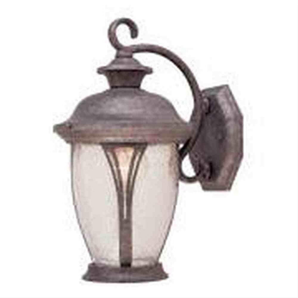 Designers Fountain 30511-RS Westchester 1 Light Wall Lantern Rust Silver