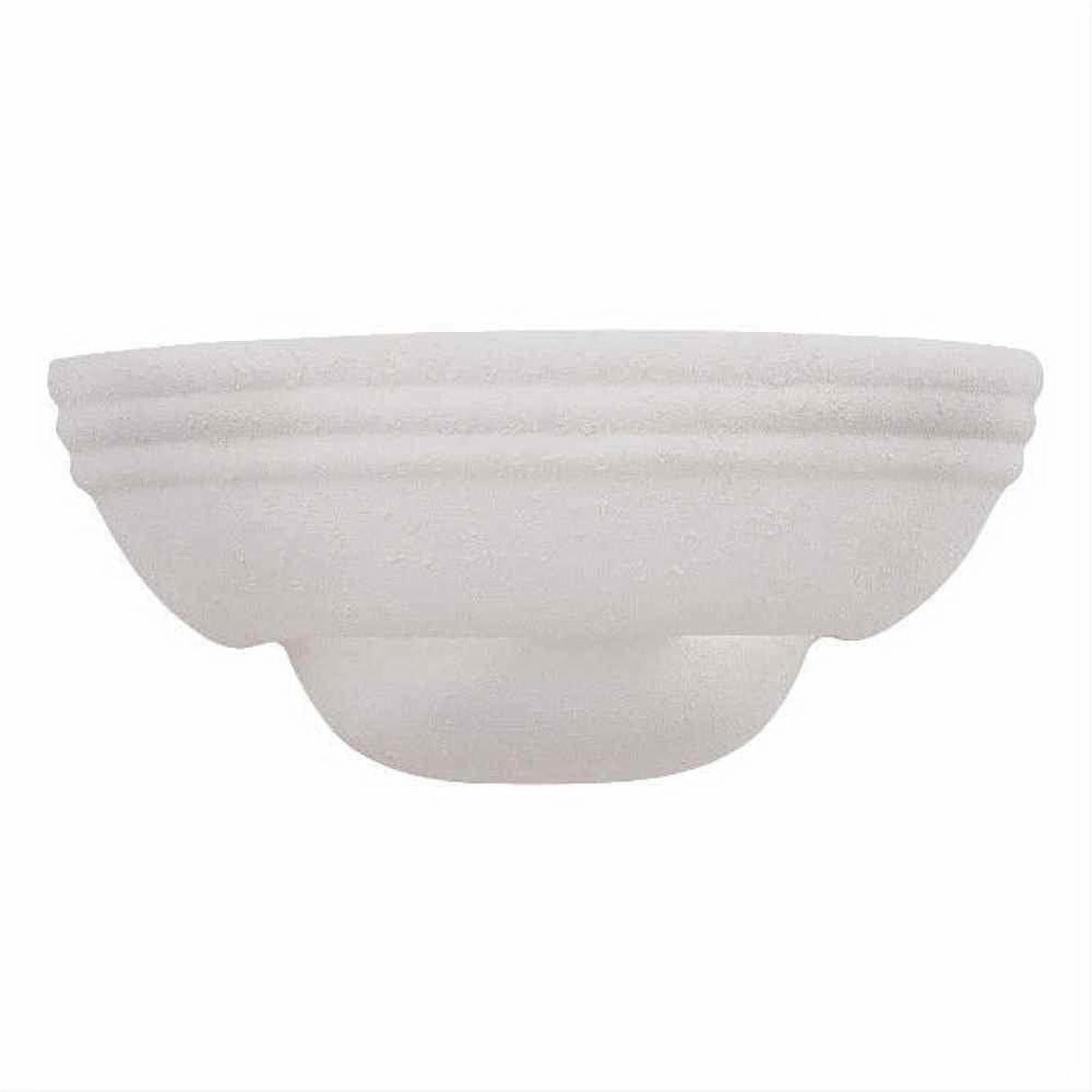 Designers Fountain 6030-WH 1 Light Wall Sconce With Paintable Ceramic White