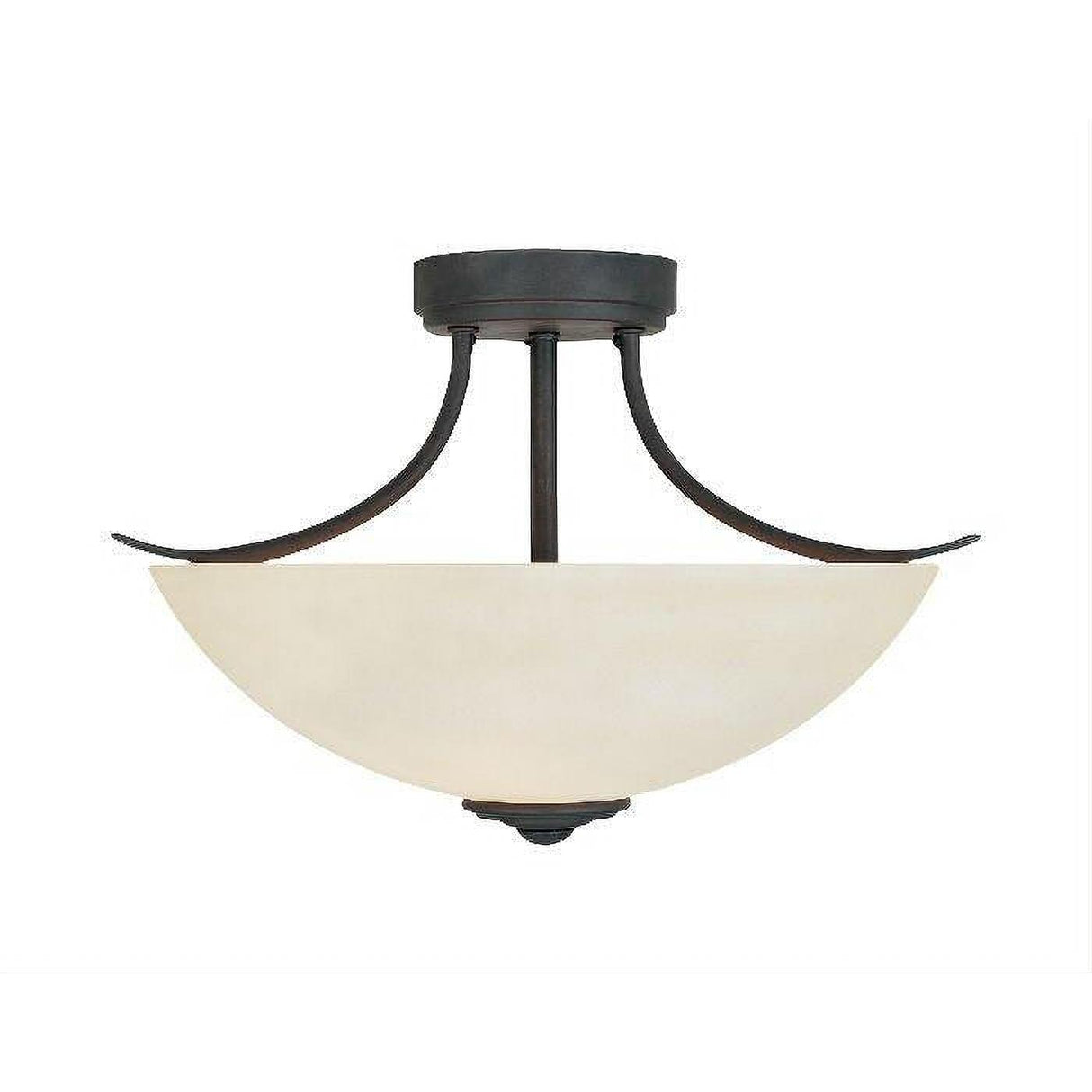 Designers Fountain 96911-ORB Montego Traditional Classic Two Light Down Lighting Semi Flushmount Oil Rubbed Bronze