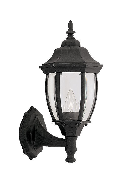 Designers Fountain 2420-BK black wall lantern