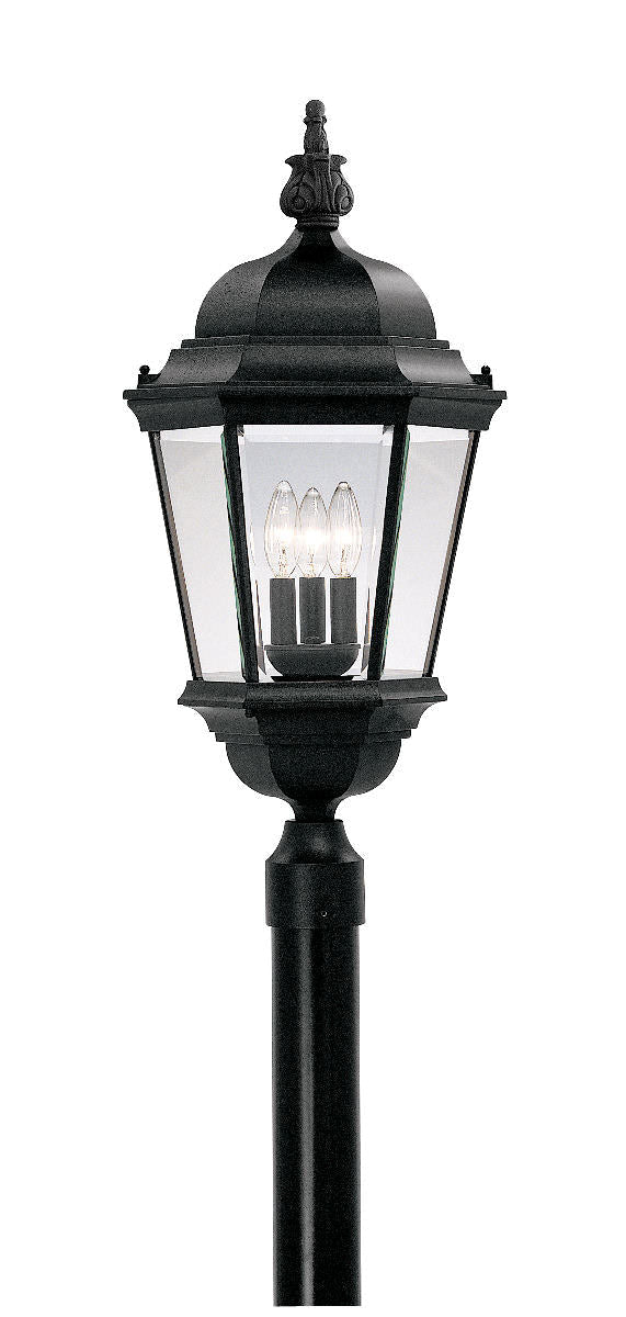 Designers Fountain 2956-BK black post lantern