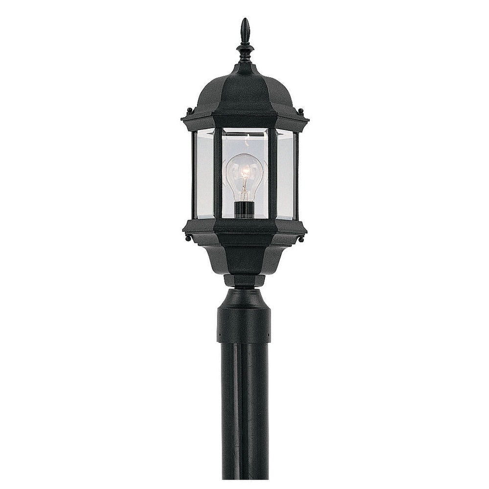 Designers Fountain 2976-BK black post lantern