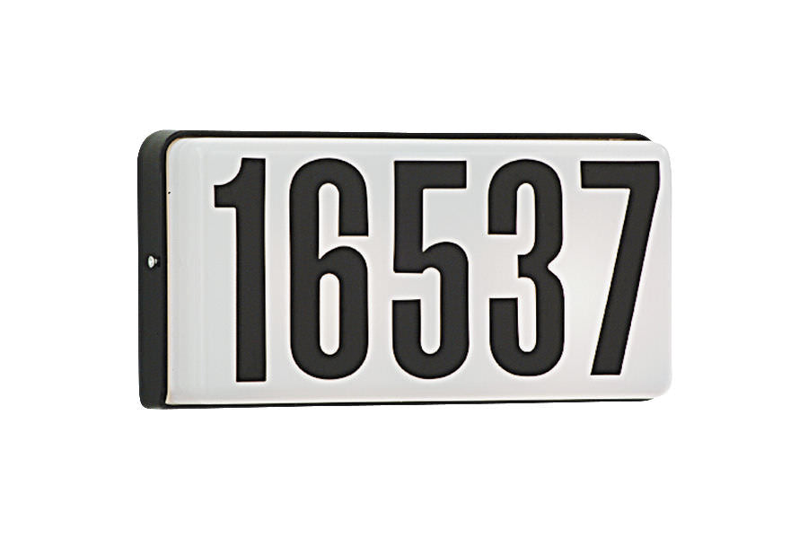 Designers Fountain 31310-BK black address light