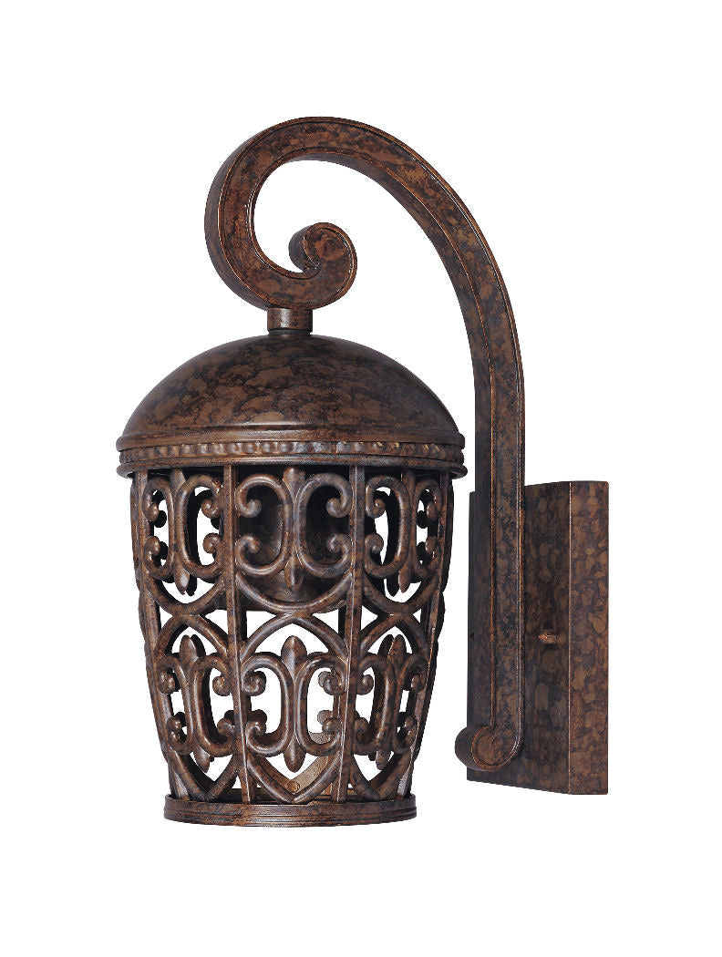 Designers Fountain 97591-BU burnt umber outdoor wall lantern