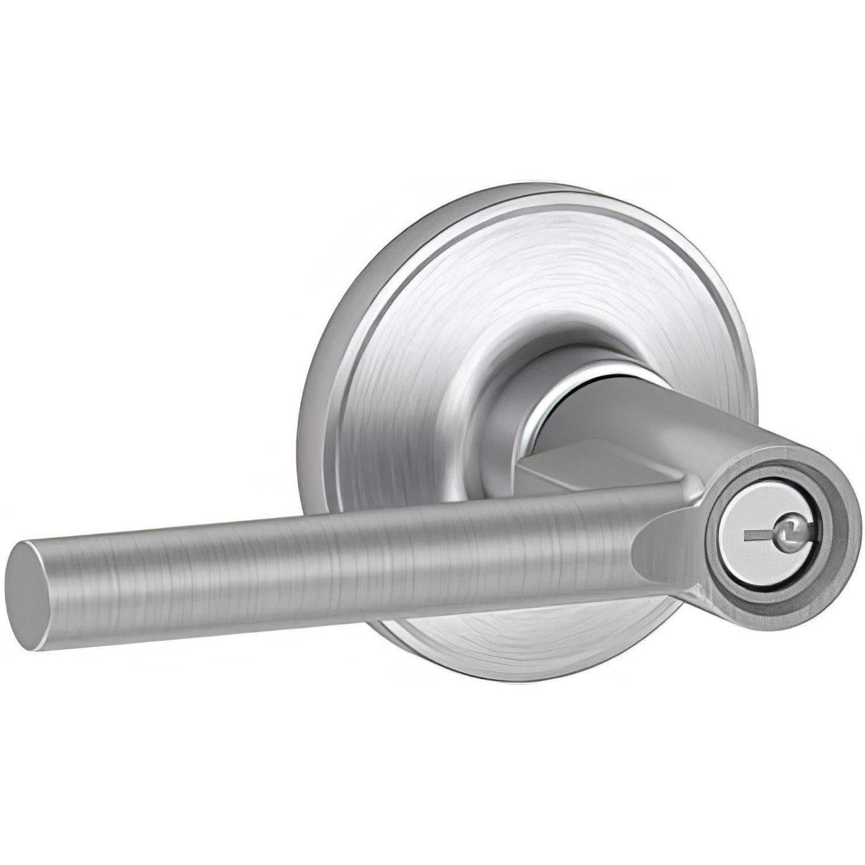 Dexter by Schlage J54BRW626 J54-BRW Broadway Single Cylinder Keyed Entry Door Lever Satin Chrome