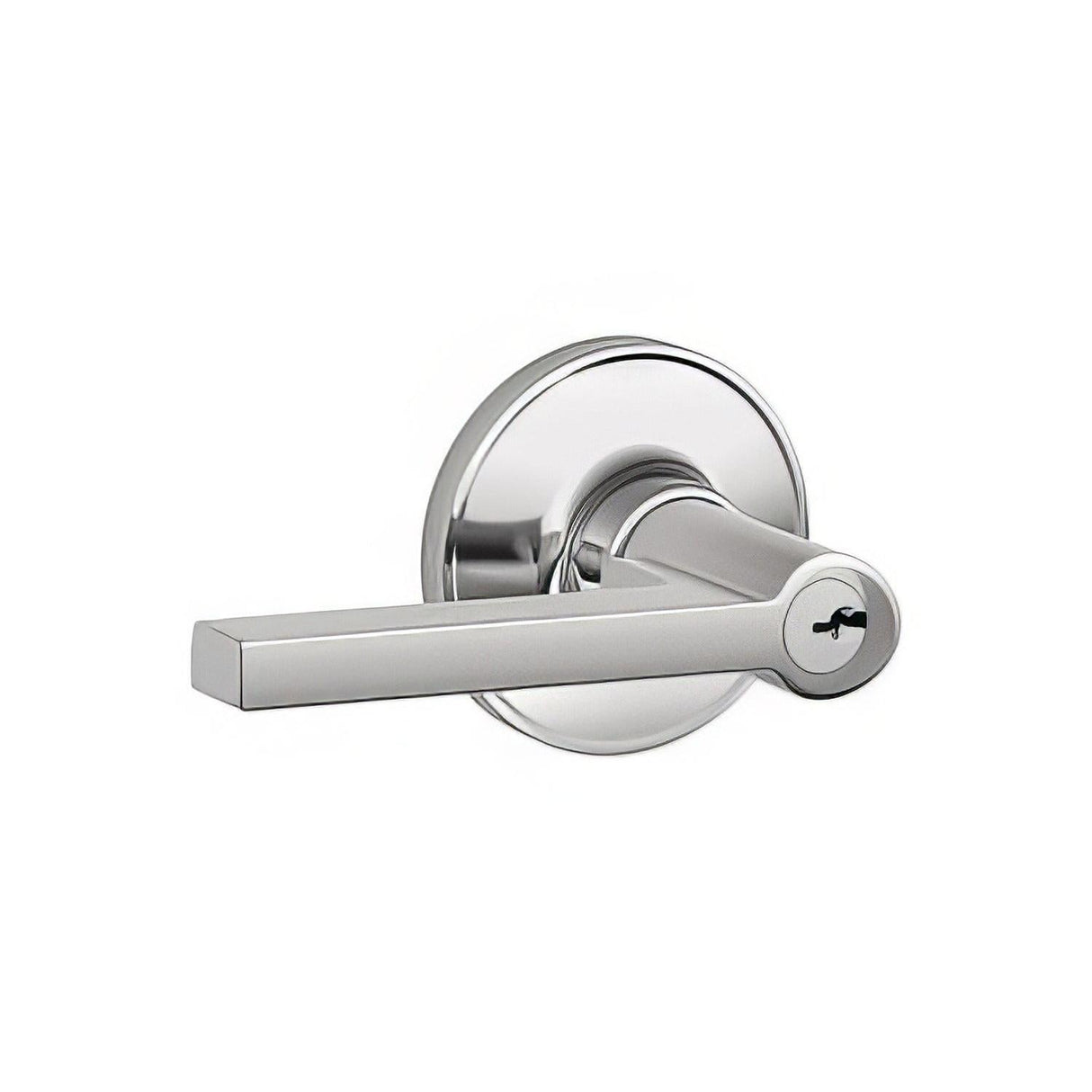 Dexter by Schlage J54FSOL625 J54FSOL Solstice Keyed Entry Door Lever Bright Chrome