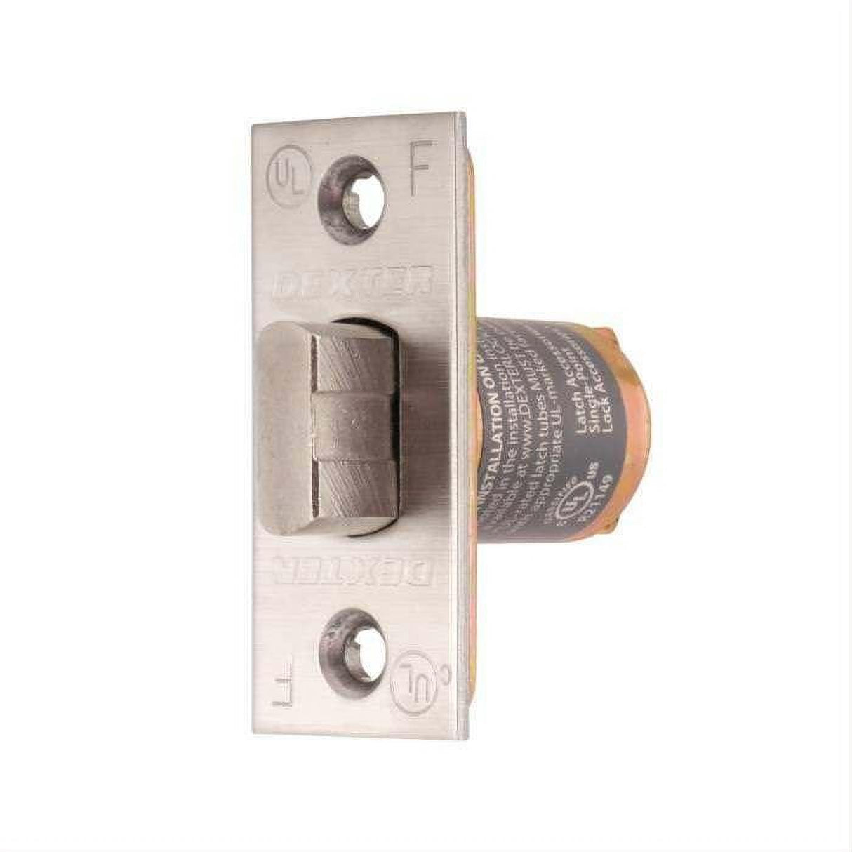 Dexter Commercial C1000SL234630 2-3/4" Springlatch for Passage or Privacy Satin Stainless Steel