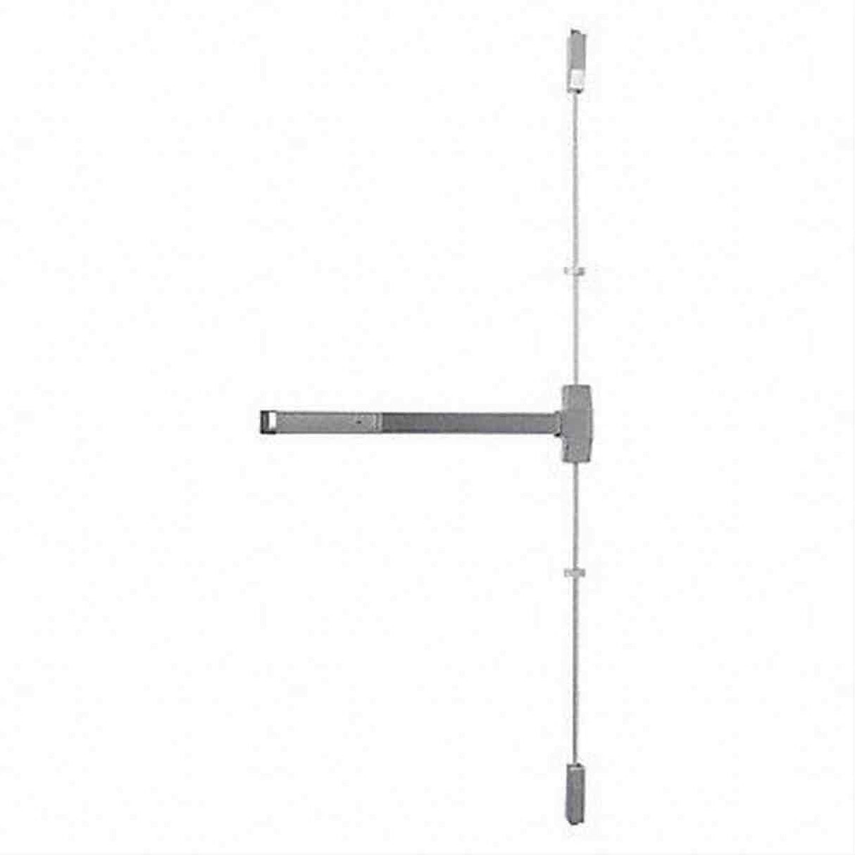 Dexter Commercial ED1000VEO3FT7FTDH626 ED1000VEO3FT7DHUS 3 Feet x 7 Feet Grade 1 Surface Vertical Rod Exit Only Exit Device Satin Chrome