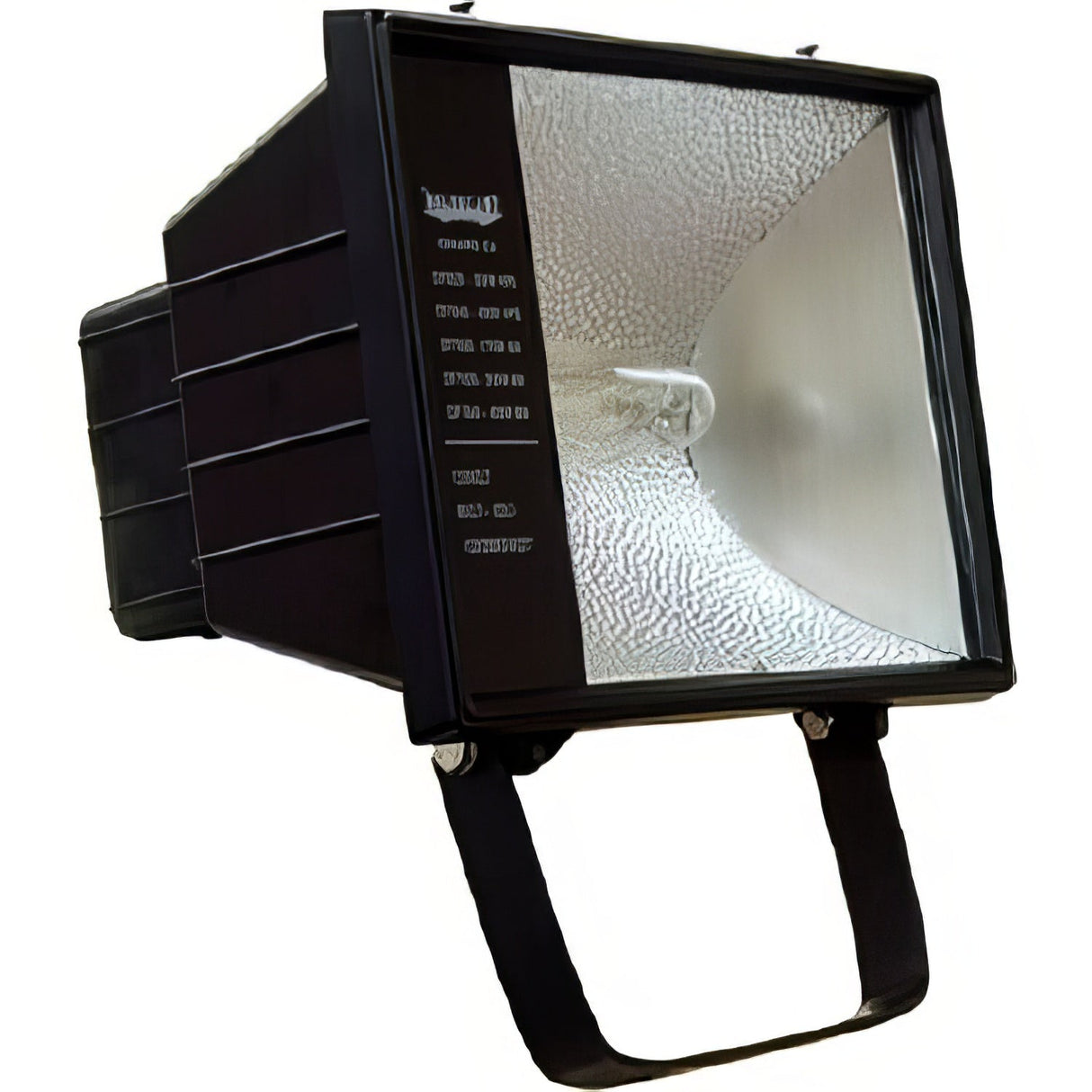 Dabmar Lighting DF7840-MT black large flood fixture