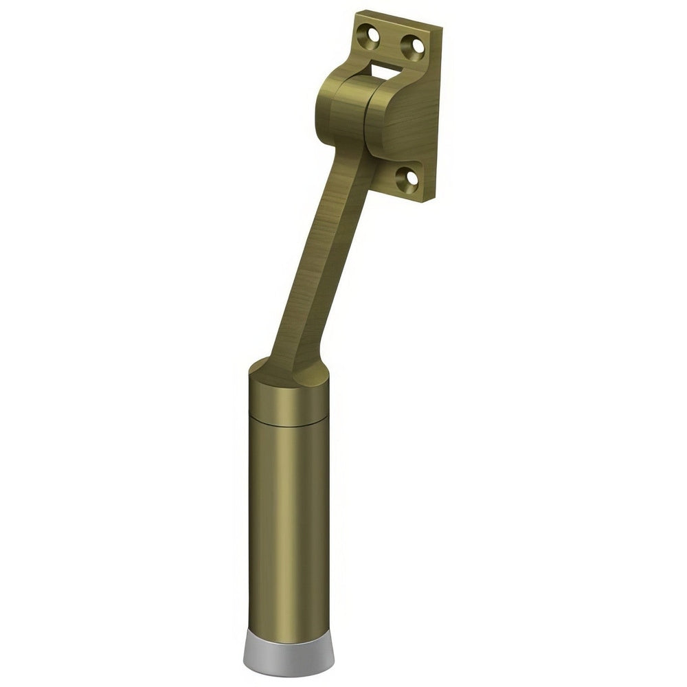 Deltana DHK7U5 antique brass kickdown door holder