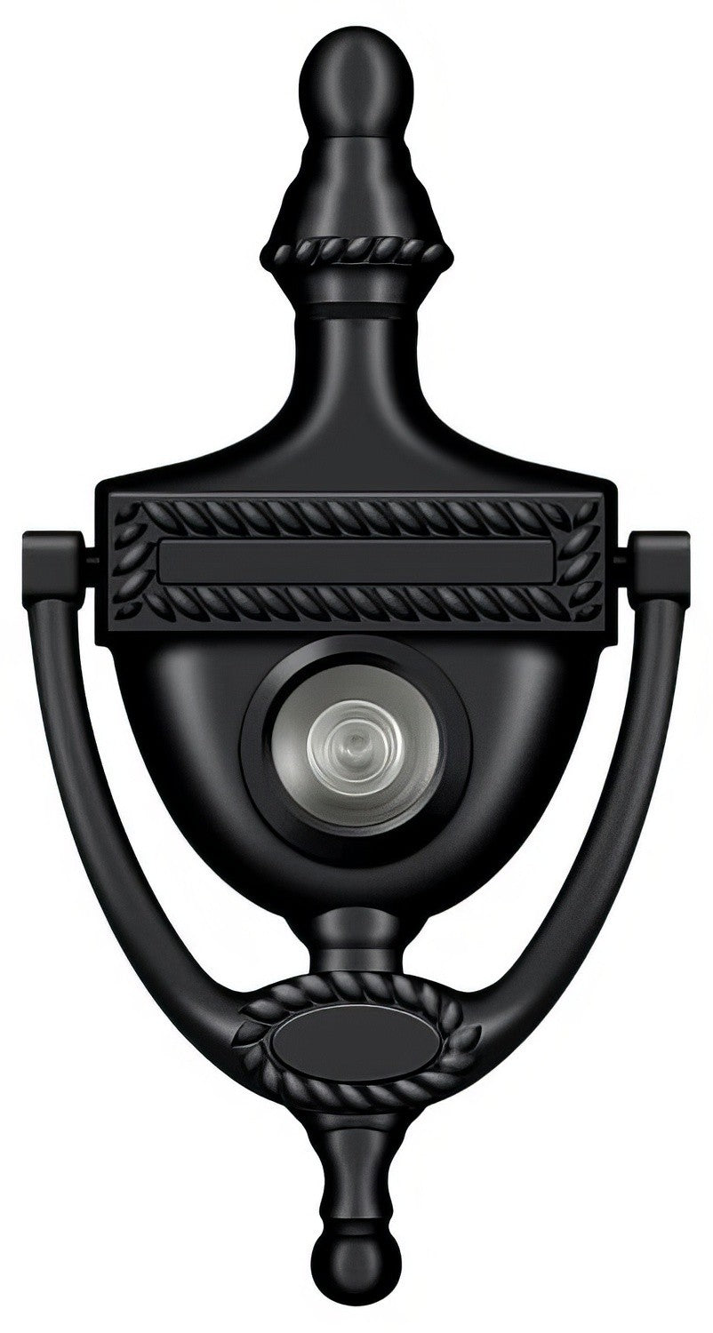 Deltana DKV6RU19 door knocker in satin stainless, additional view