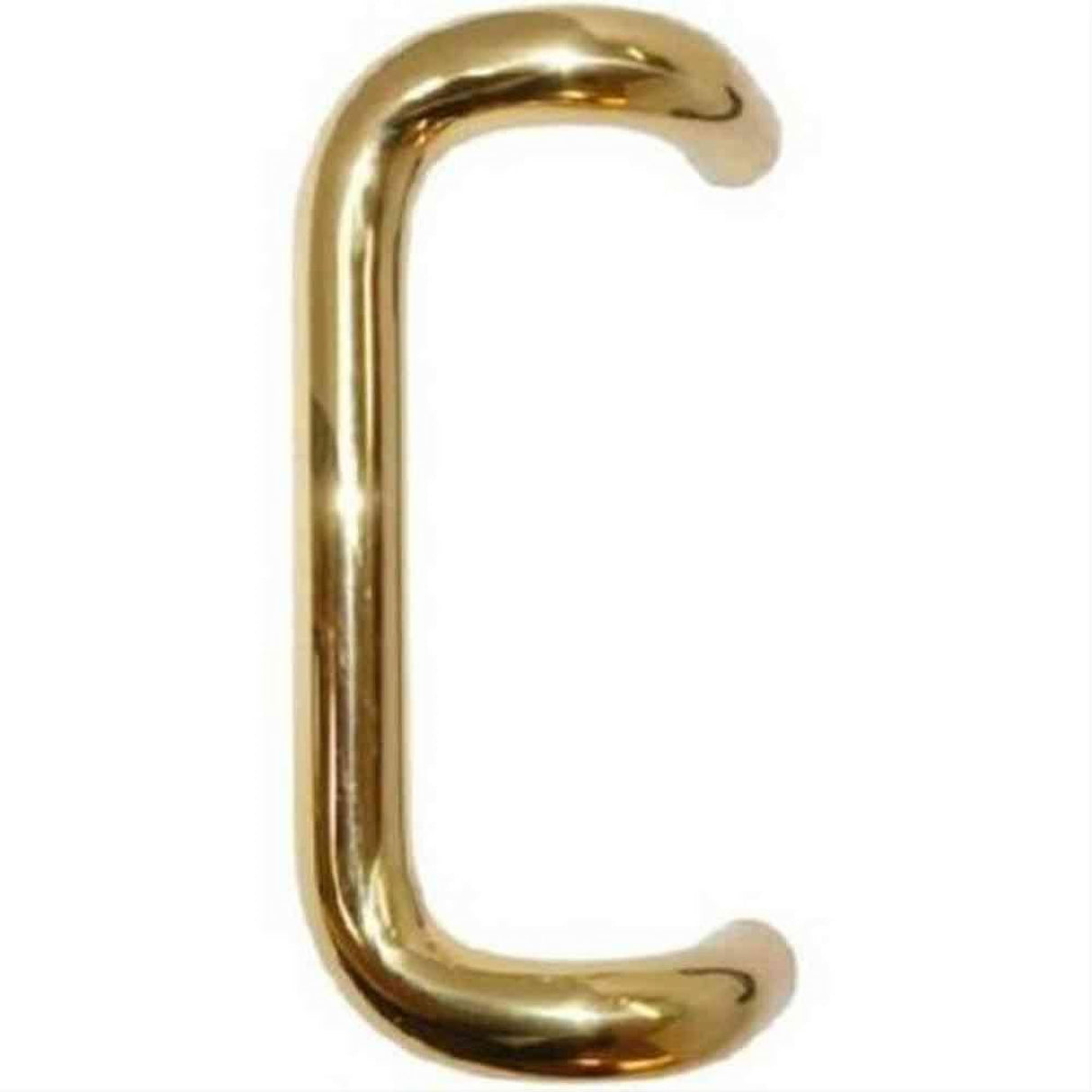 Don-Jo 1157605 1157 Offset Door Pull with 10" CTC Bright Brass