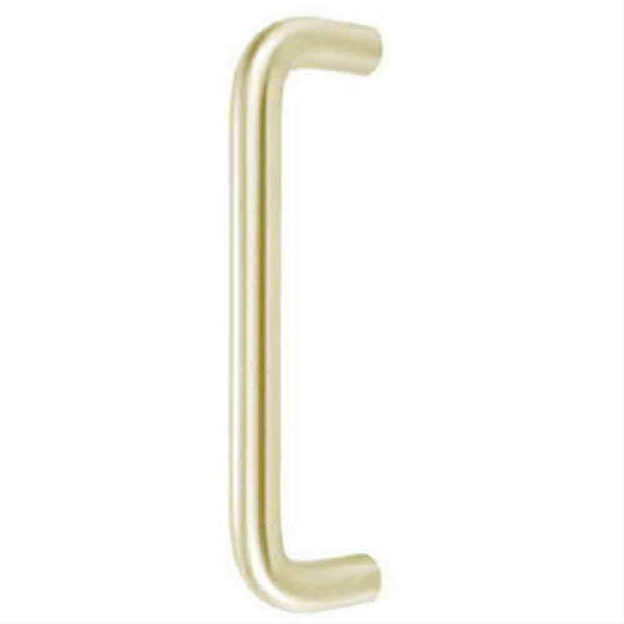 Don-Jo 11606 116 5/8" Round Door Pull with 5 1/2" CTC Satin Brass
