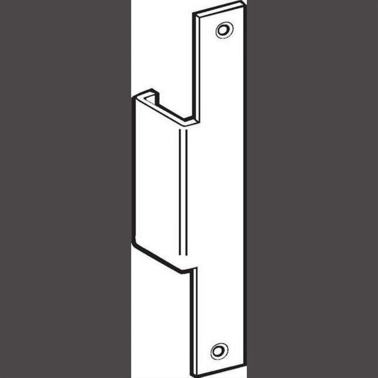Don-Jo AF29LDU AF29L Electric Strike Filler Plate Duranodic