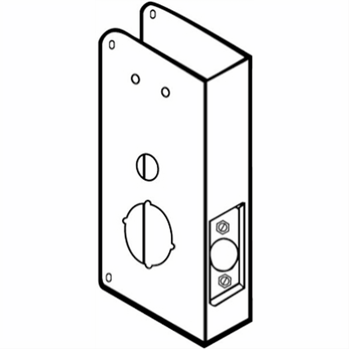 Don-Jo CW23S CW23 Wrap Around Stainless Steel