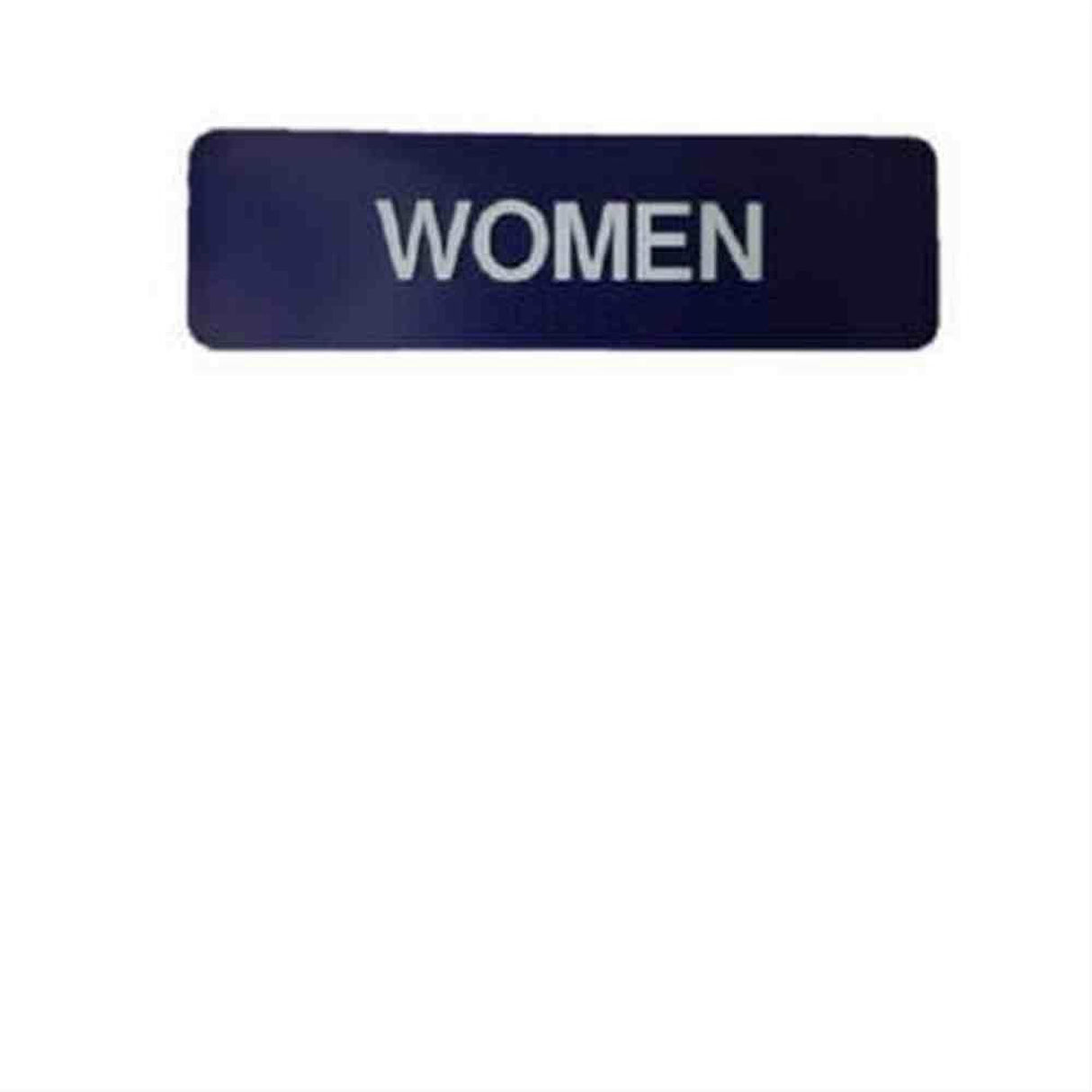 Don-Jo HS907047 Title 24 Sign White on Blue