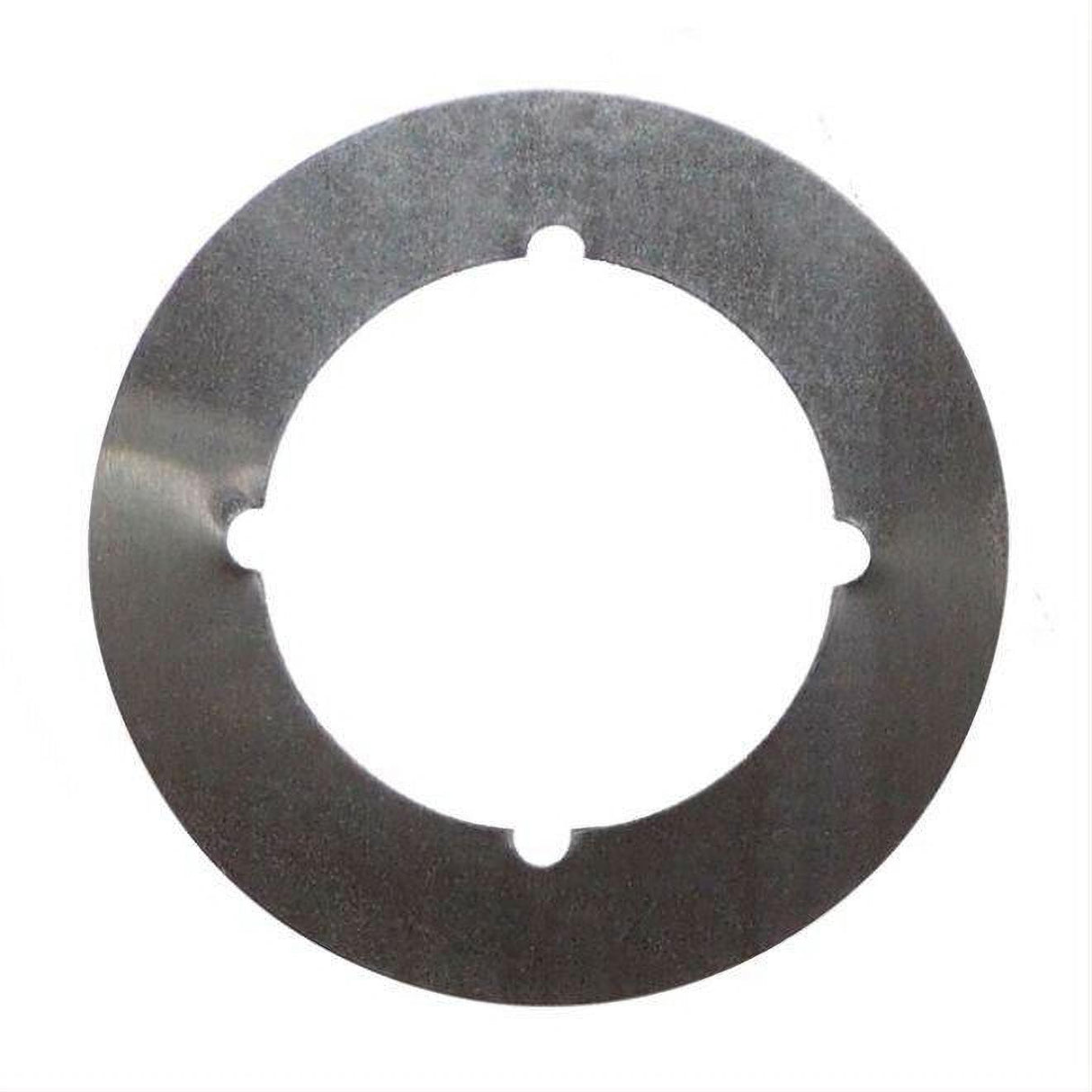 Don-Jo SP13532D SP1353 3-1/2" Scar Plate with 2-1/8" Hole and Through Bolt Knotches Satin Stainless Steel