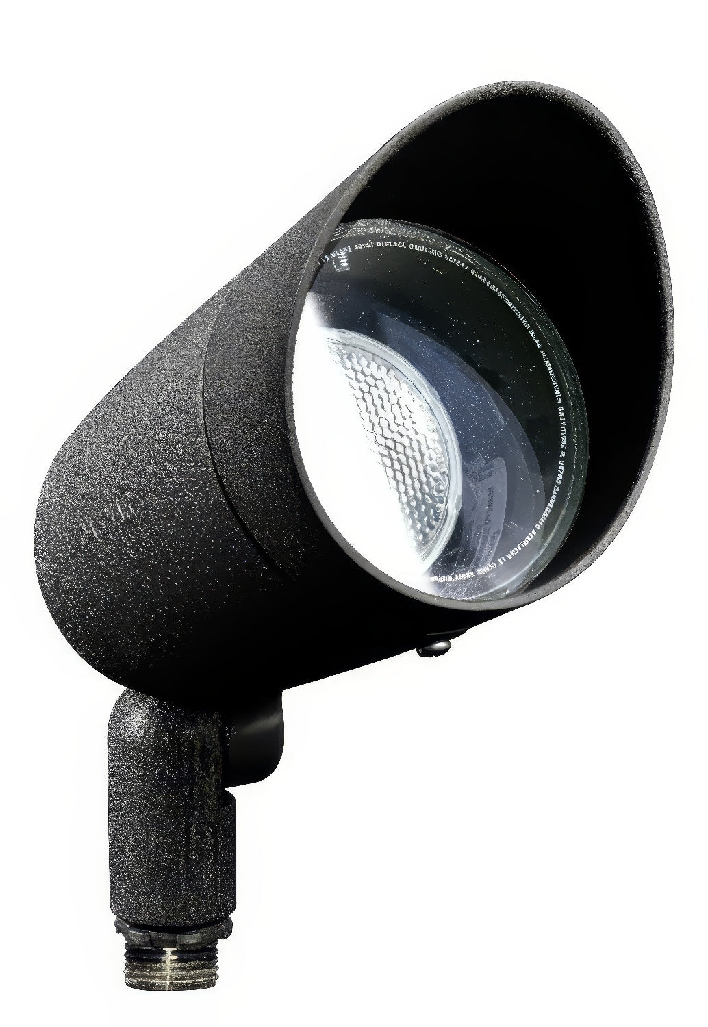 Dabmar Lighting DPR20-L7-27K-B-HOOD black directional spotlight