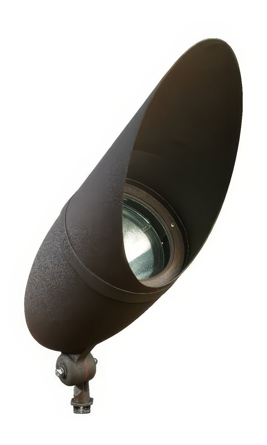 Dabmar Lighting DPR41-L25S-27K-BZ-HOOD bronze directional spotlight