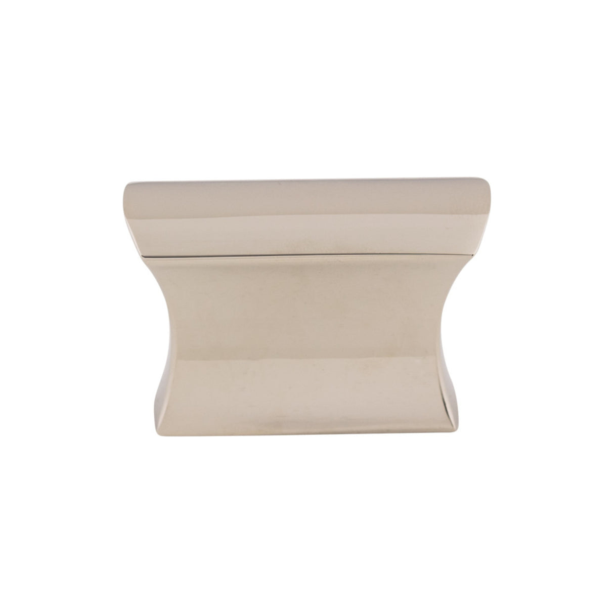 Top Knobs TK551PN Glacier 1 1/2" Length Rectangle Knob Polished Nickel