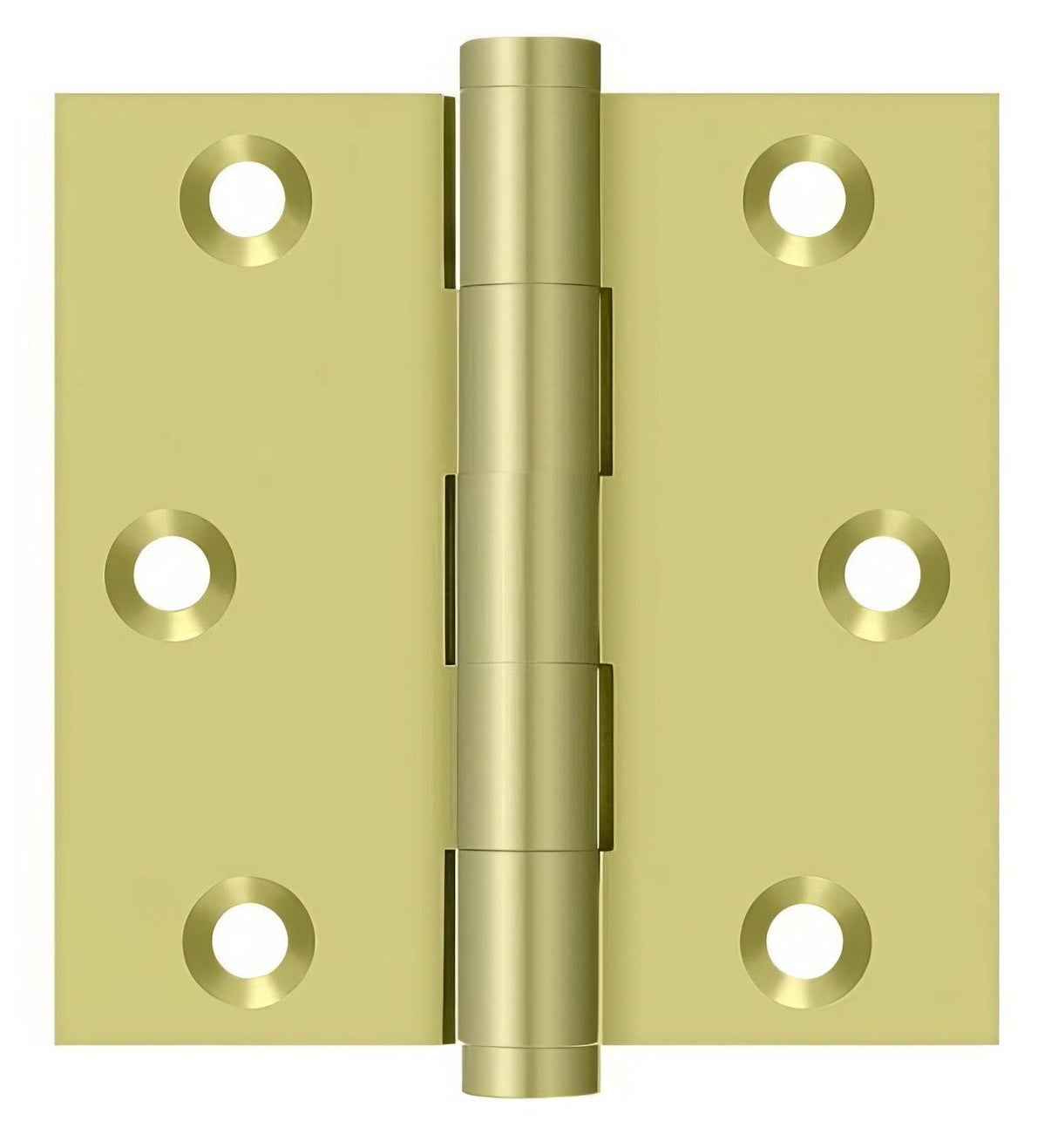 Deltana DSB33 polished brass door hinge