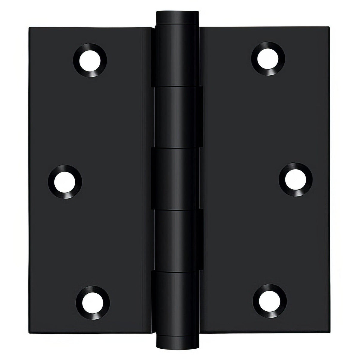 Deltana DSB3519 door hinge in satin nickel, additional view