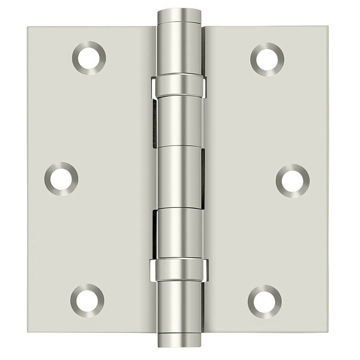Deltana DSB35B14 polished nickel door hinge