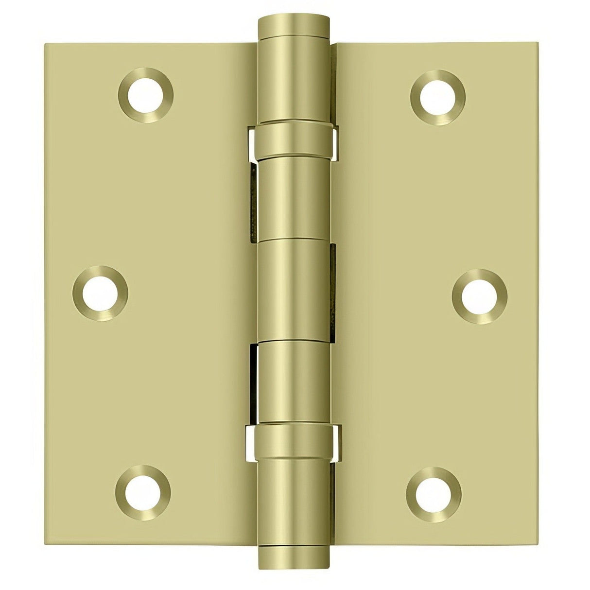 Deltana DSB35B3-UNL unlaquered door hinge