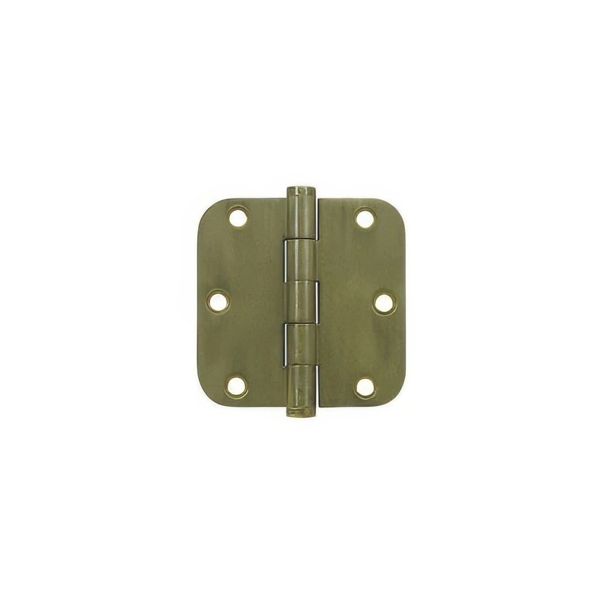 Deltana DSB35R510BM-R door hinge in satin stainless, additional view