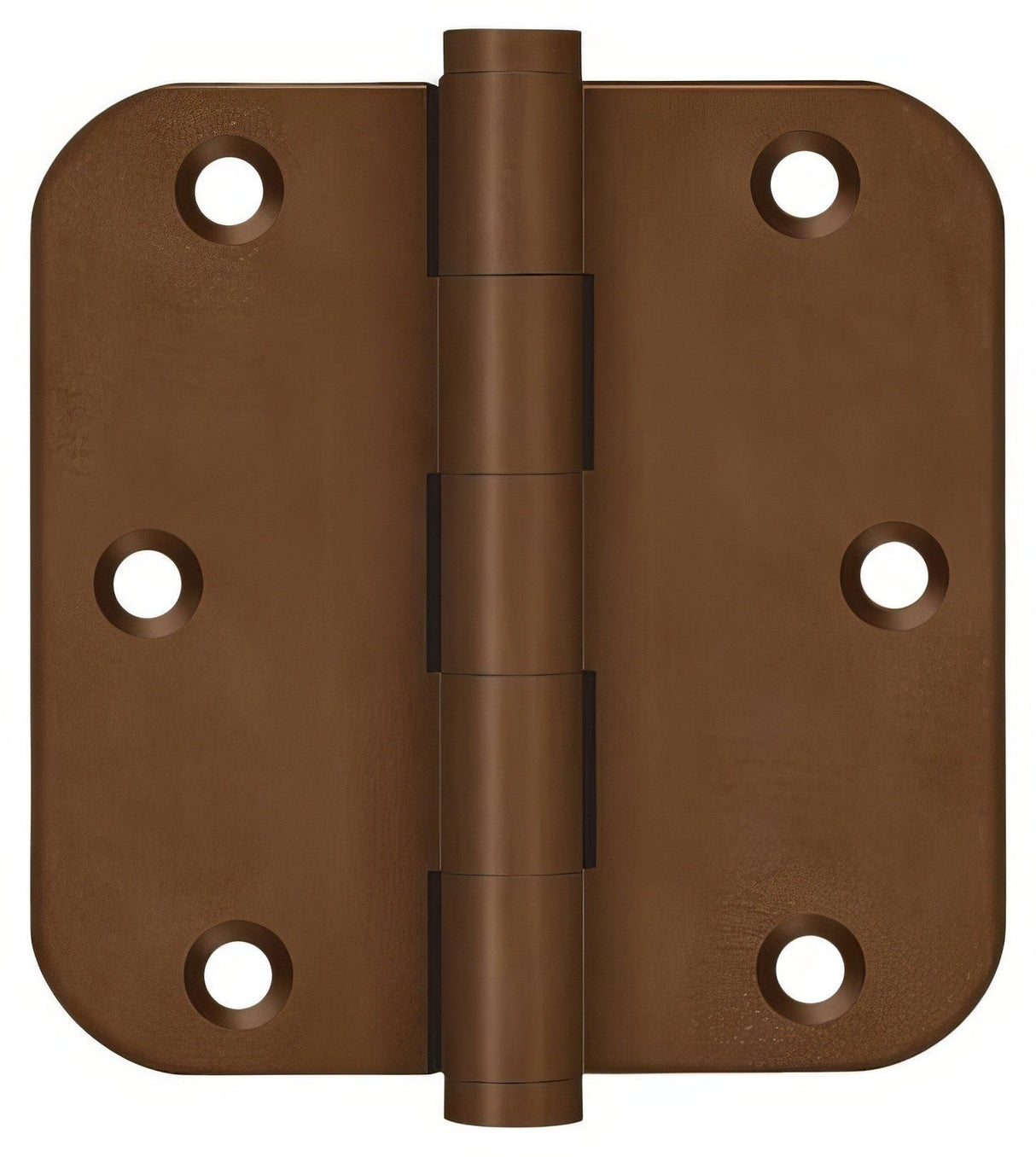 Deltana DSB35R510BR-R door hinge in satin stainless, additional view