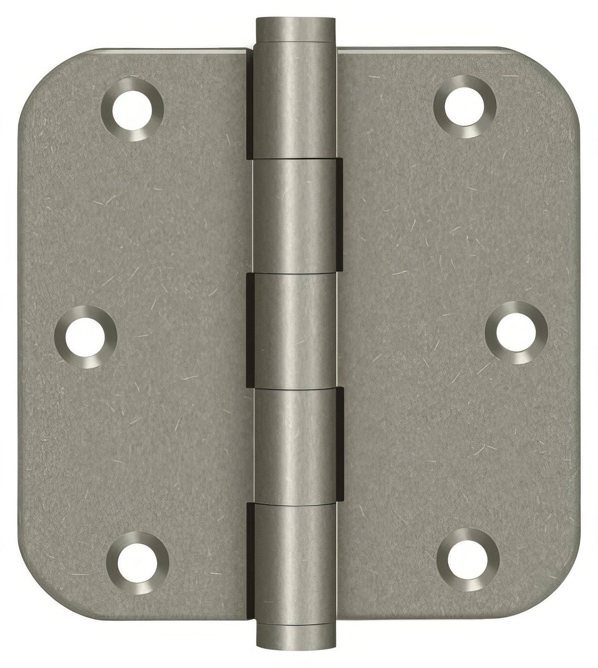 Deltana DSB35R510WL-R door hinge in satin stainless, additional view