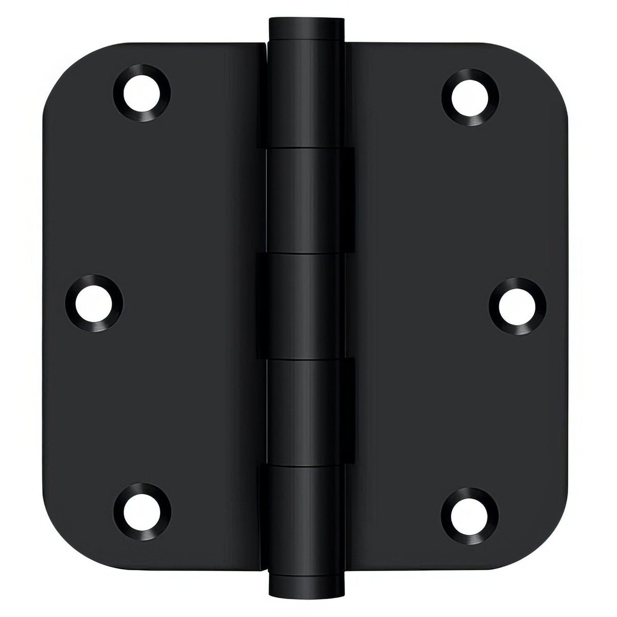 Deltana DSB35R519-R door hinge in satin stainless, additional view