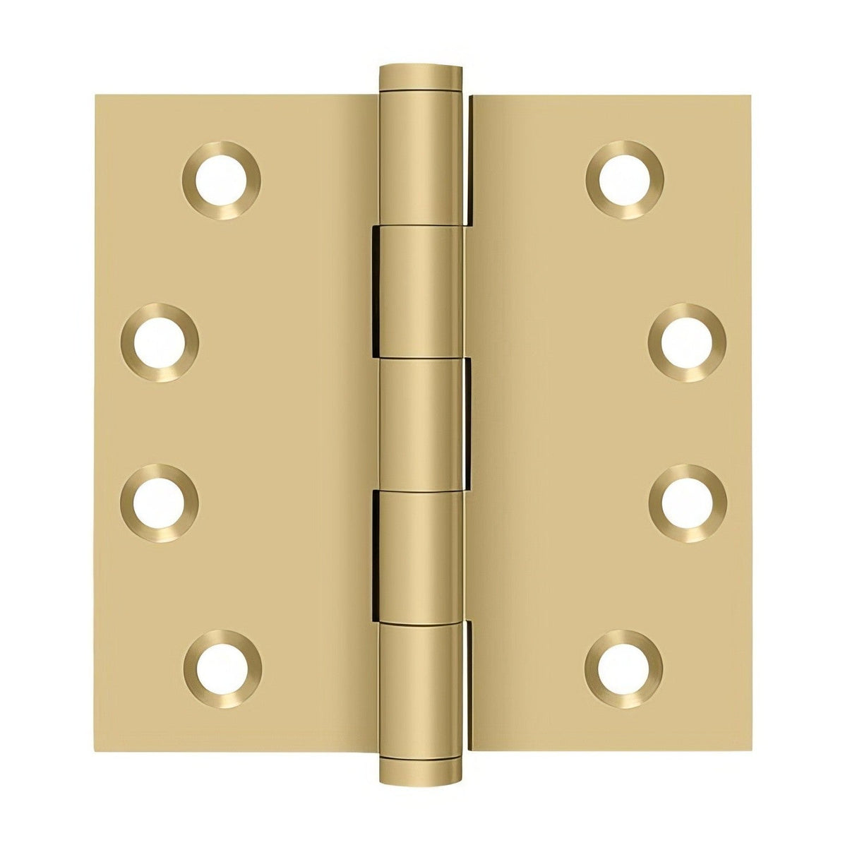 Deltana DSB44 satin brass door hinge