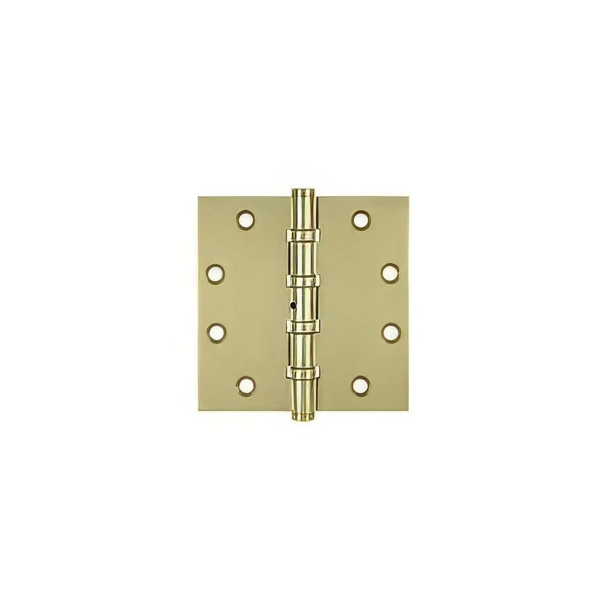 Deltana DSB45NB3-UNL unlacquered bright brass door hinge