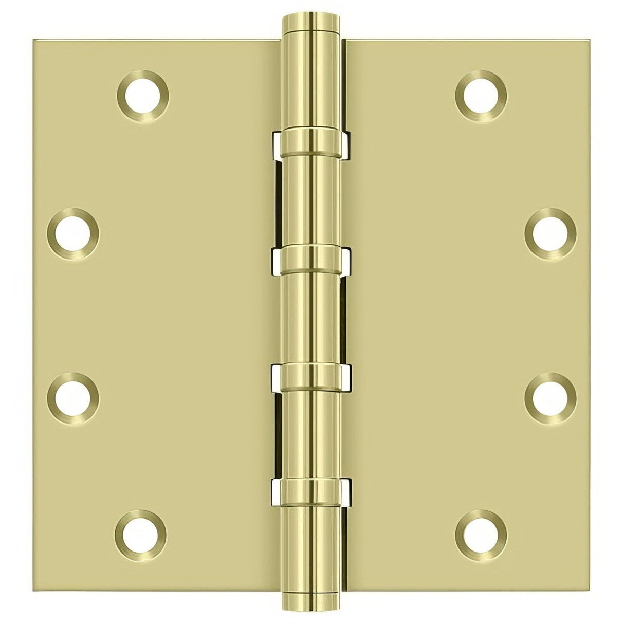 Deltana DSB55B3-UNL unlacquered bright brass door hinge