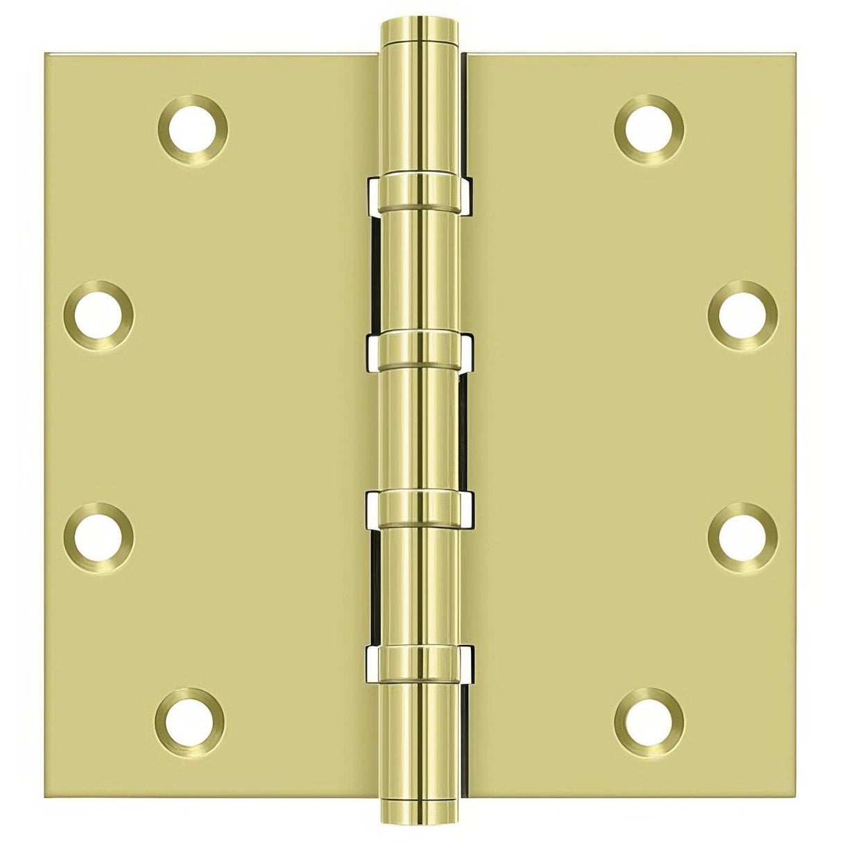 Deltana DSB55B3 bright brass door hinge