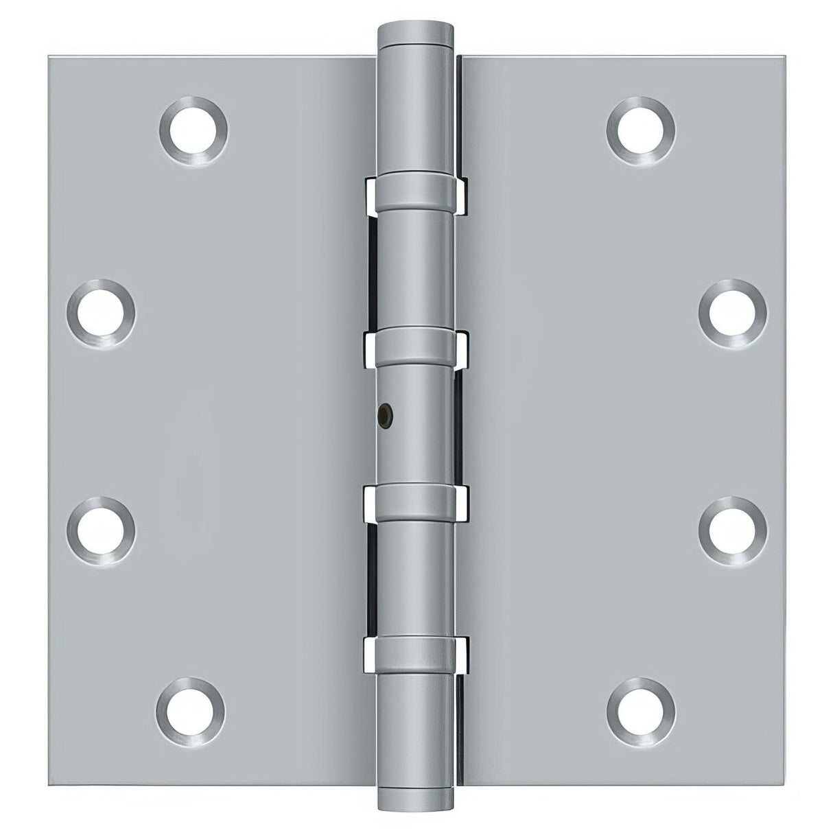 Deltana DSB55NB26D door hinge in satin nickel, additional view