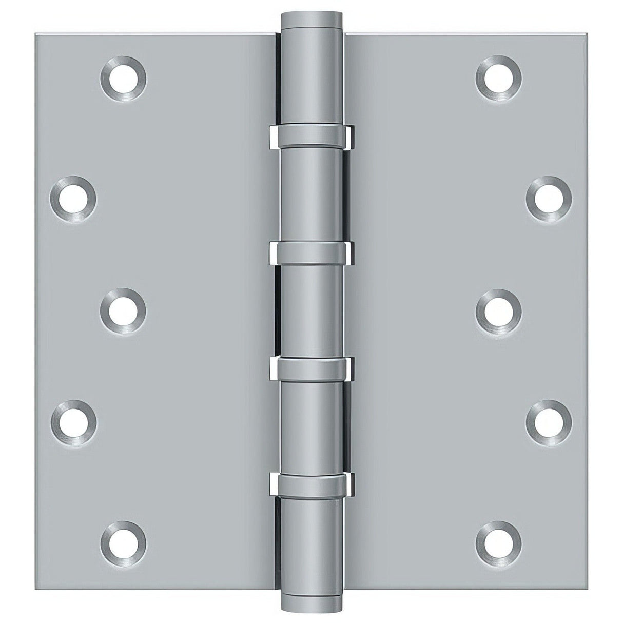 Deltana DSB66BB26D brushed chrome door hinge