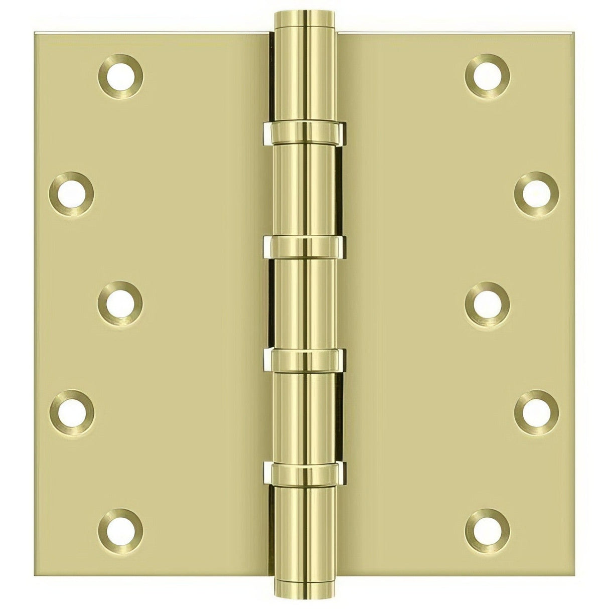 Deltana DSB66BB3-UNL unlaquered door hinge