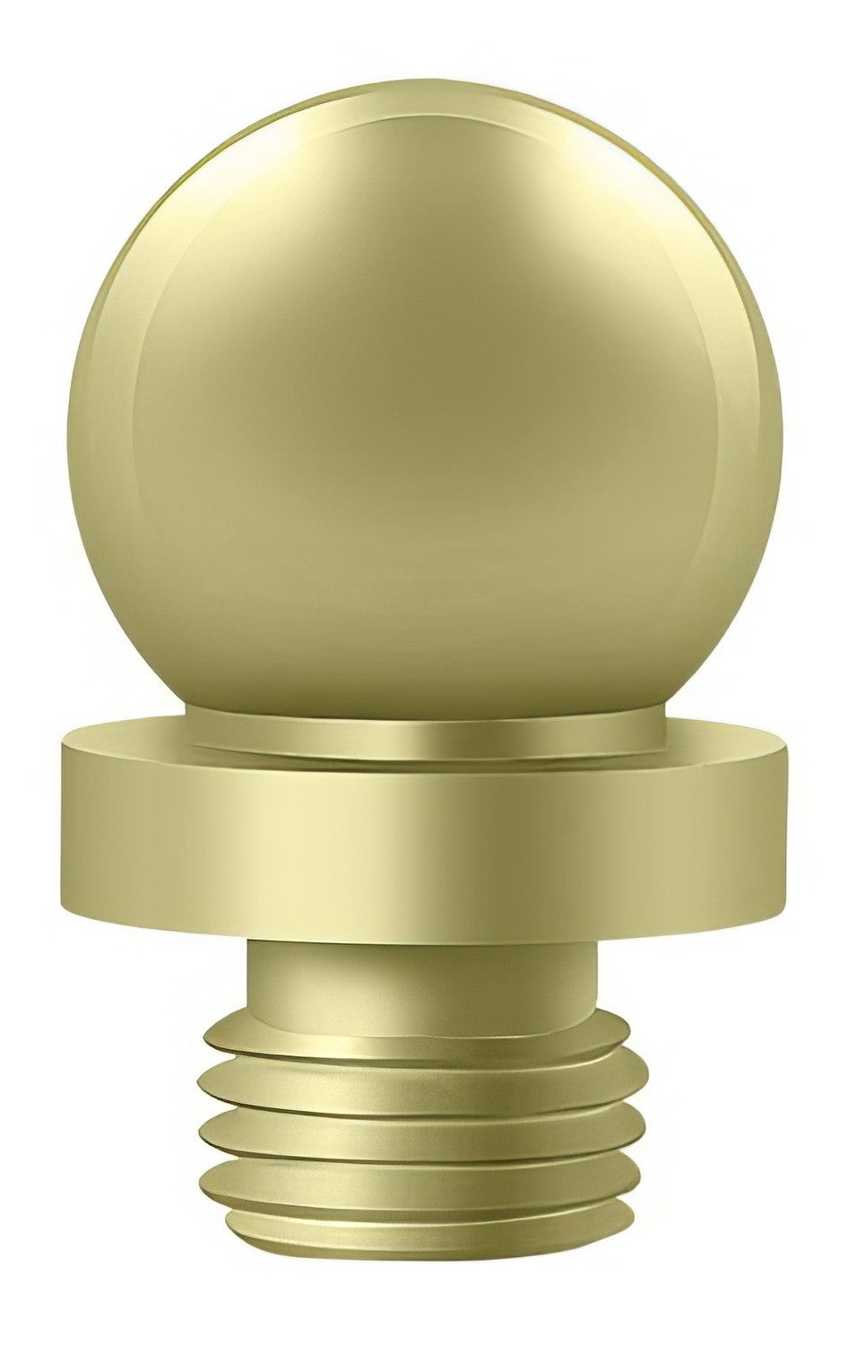 Deltana DSBT3-UNL unlacquered bright brass finial
