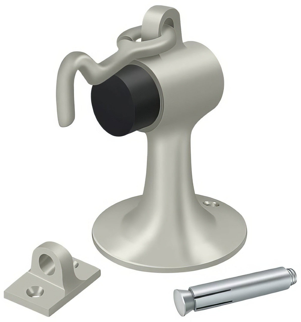 Deltana DSF444U15A floor door stop in satin stainless, additional view