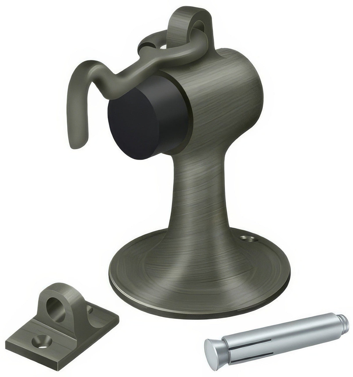 Deltana DSF444U15A floor door stop in satin stainless, additional view