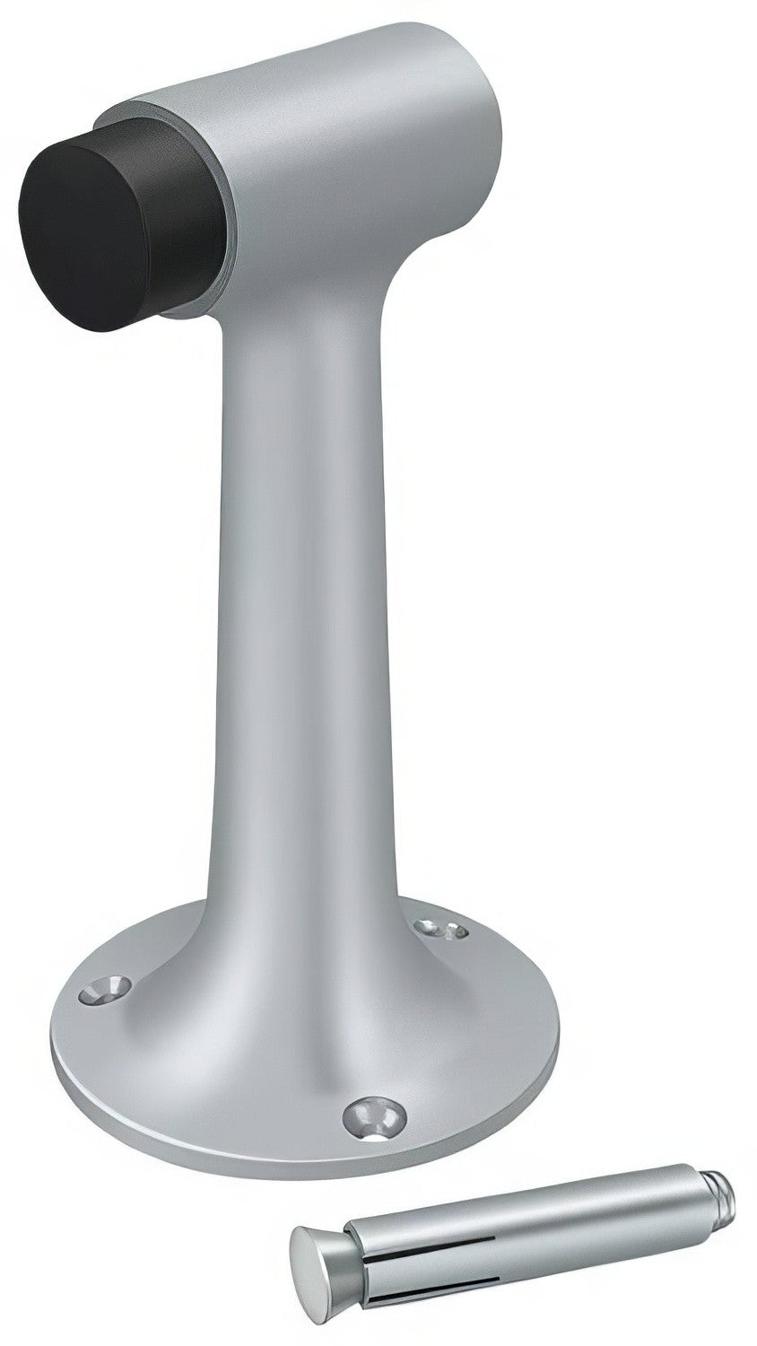 Deltana DSF600U26D brushed chrome floor mount door stop