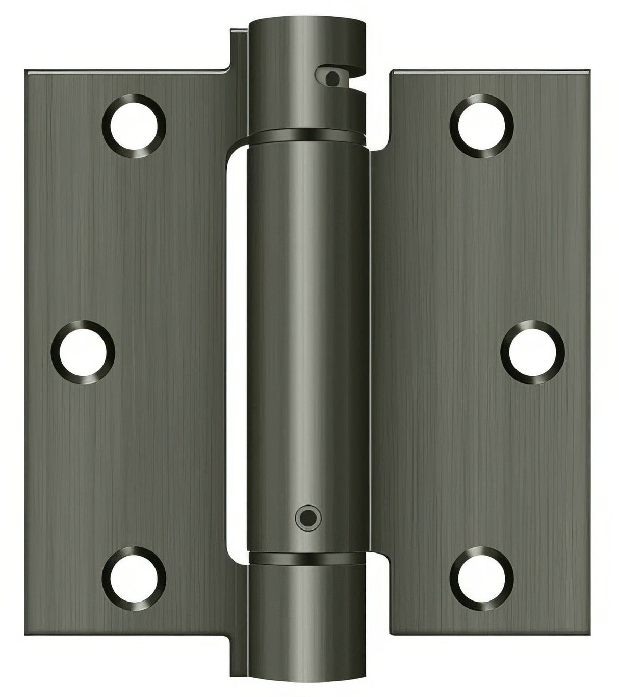 Deltana DSH35U15A antique nickel spring hinge