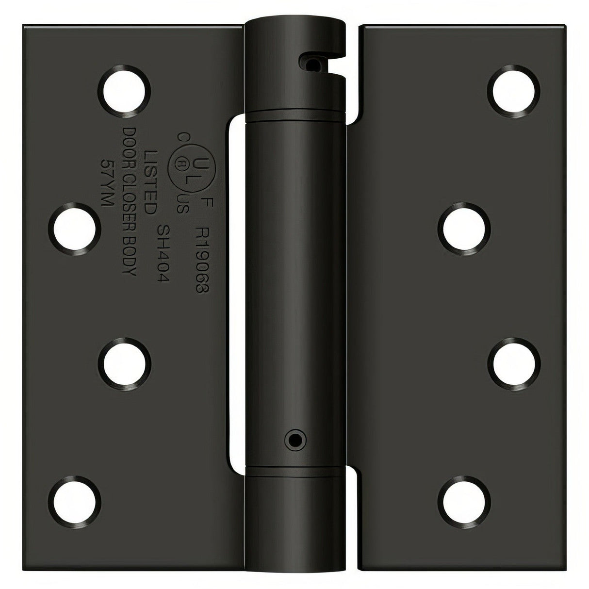 Deltana DSH44U10B oil rubbed bronze spring hinge